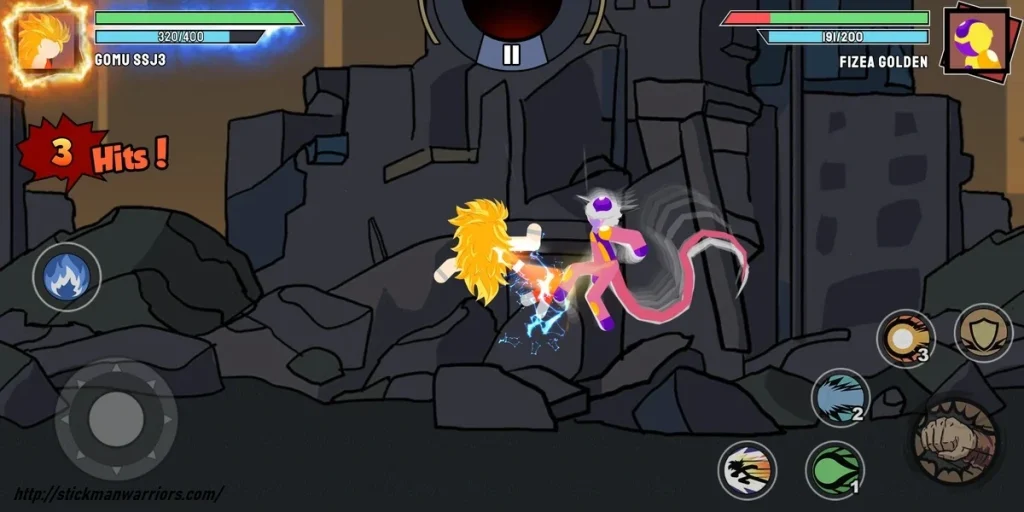 Stickman Warriors Mod APK 