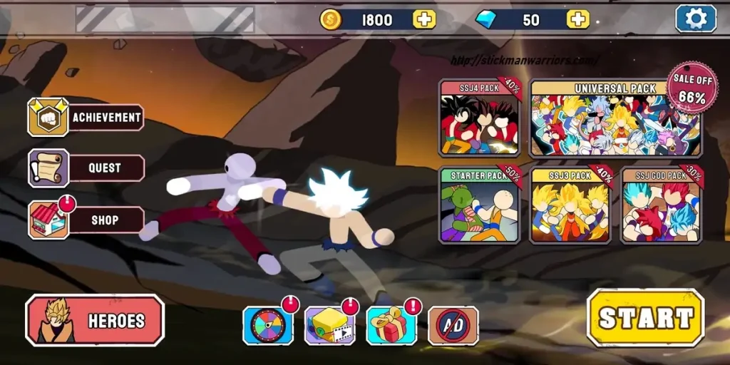 Stickman Warriors Mod APK 
