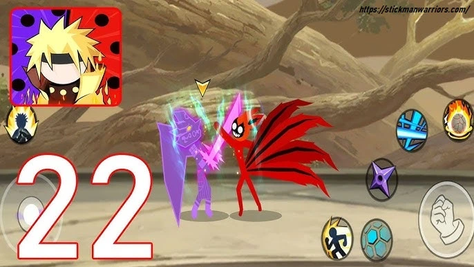 Stickman Ninja 3V3 Battle Mod APK