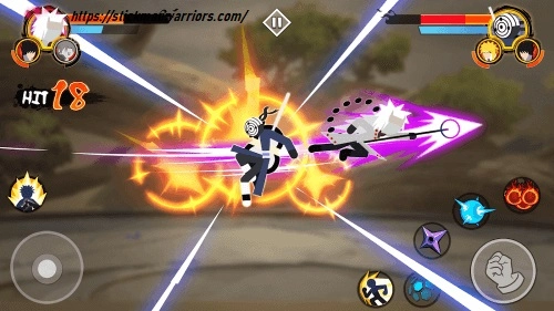 Stickman Ninja 3V3 Battle Mod APK